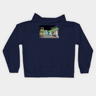 Have a seat in Folegandros Kids Hoodie